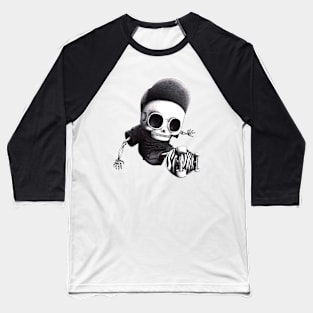 Skull Skate for life Baseball T-Shirt